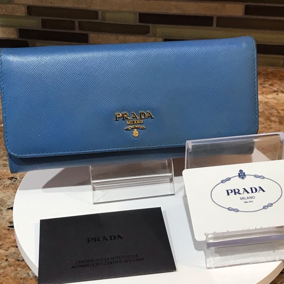 PRADA Saffiano Leather Continental Wallet πππ₯ - Picture 9 of 17